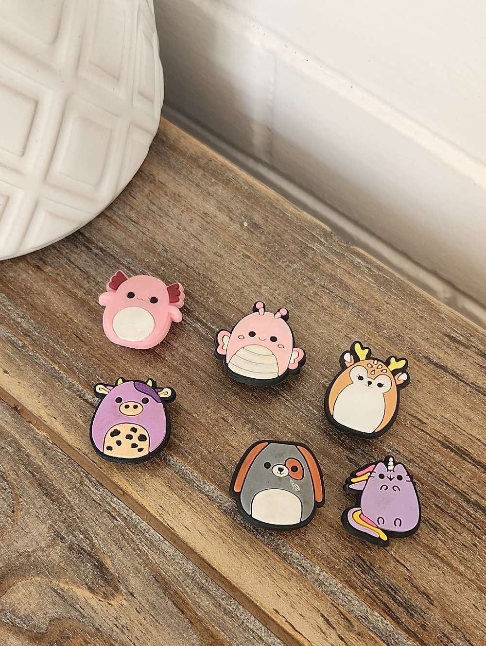 Croc Charms, Squismallow Themed